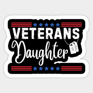 Veteran Daughter Sticker